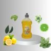 Sparklyn lemon dishwash gel bottle for kitchen cleaning